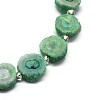 Natural Druzy Quartz Crystal Beads Strands G-F582-A09-3