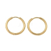 Ion Plating(IP) 304 Stainless Steel Huggie Hoop Earrings EJEW-F111A-20mm-G-2