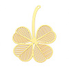 Brass Filigree Big Pendants KKC-T003-28G-1