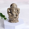 Ganesha Natural Picasso Jasper Healing Figurines PW-WG31949-07-1