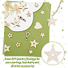 48Pcs 6 Styles Alloy Enamel Pendants ENAM-GA0001-10-4