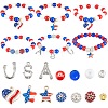 DIY Independence Day Bracelet Making Kit DIY-SC0021-69-1