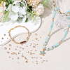 120Pcs 4 Styles Brass Beads KK-PH0015-29-4