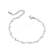 304 Stainless Steel Bar Link Chains Bracelets BJEW-JB11496-02-2