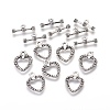 Tibetan Style Alloy Toggle Clasps X-LF0702Y-NF-2