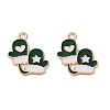 Alloy Enamel Pendants LS-ENAM-I061-01KCG-19A-1