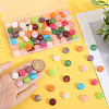100Pcs Imitation Gemstone Acrylic Beads OACR-SP0001-05A-3