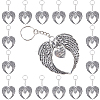 10Pcs Alloy Keychain KEYC-SP0001-02-1