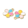 Eco-friendly Alloy Enamel Pendants PALLOY-M212-12G-3
