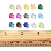 375Pcs 15 Colors Transparent Acrylic Beads TACR-FS0001-41-6