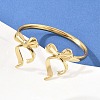 304 Stainless Steel Cuff Bangles for Women LS-BJEW-A147-01C-G-2