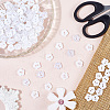 200Pcs 2-Hole Resin Buttons RESI-SP0001-52B-3