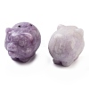 Natural Lilac Jade Carved Figurines DJEW-L023-C11-1