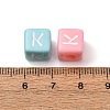 Opaque Acrylic European Beads AC-CBA7A73-01K-3