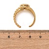 304 Stainless Steel Cuff Ring Components STAS-P454-01A-G-3