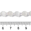 White Cat Eye Beads Strands G-Q169-F10-01-5