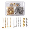 Craftdady DIY 304 Stainless Steel Jewelry Finding Kits DIY-CD0001-09-10