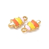 304 Stainless Steel Enamel Pendants STAS-I346-09G-01-2
