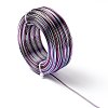 5 Segment Colors Round Aluminum Craft Wire AW-E002-2mm-B09-3