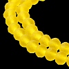 Transparent Glass Beads Strands LS-EGLA-A034-T2mm-MD17-5