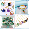 1 Strand Electroplated Natural Quartz Beads Strands G-PA0001-18C-4