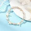 Women's Pearl Bracelets BJEW-JB14093-1
