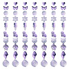 125G Gradient Color Transparent Glass Beads GLAA-TA0003-58B-1