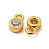 Real 18K Gold Plated 925 Sterling Silver Charms STER-K176-03F-G-3