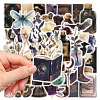 50Pcs PVC Adhesive Waterproof Stickers Self-Adhesive Stickers PW-WGE52D9-01-4