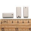 Tarnish Resistant 304 Stainless Steel Stamping Blank Tag Pendants STAS-S028-05-3