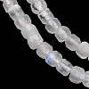 Natural Rainbow Moonstone Beads Strands G-I353-04-3