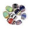 Handmade Millefiori Glass Barrel Beads LA-N002-31-1