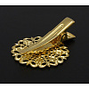 Iron Alligator Hair Clip Findings X-PHAR-B014-G-2