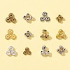 525Pcs 12 Style Brass & Alloy Spacer Beads DIY-FS0003-36-4