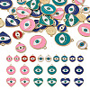 Craftdady 44Pcs 11 Style Rack Plating Alloy Enamel Pendants FIND-CD0001-37-12