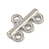 Multi-strand Brass Chandelier Component Links KK-N254-107P-01-2