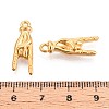 304 Stainless Steel Pendants STAS-T065-21A-G-3