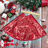 Polyester Christmas Tree Skirt DIY-WH20032-86B-3