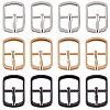 21Pcs 3 Colors Zinc Alloy Roller Buckles AJEW-CL0002-02-1