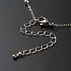 Brass Satellite Chain Necklaces NJEW-JN03558-02-5
