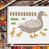 Plastic Reusable Drawing Painting Stencils Templates Sets DIY-WH0172-485-6