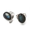 Adjustable Brass Cuff Open Rings for Women GG-CBA7610-09P-4