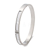 304 Stainless Steel Rhinestone Bangles for Women BJEW-Z092-07P-5