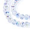 Transparent Glass Beads Strands EGLA-N016-4mm-02-3