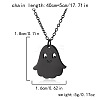 Halloween 304 Stainless Steel Laser Cut Pendant Necklaces FS-WG247A7-12-1
