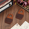 2Pcs Cowhide Thumb Protector for Woodwork Carving AJEW-CL0005-88-4