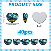 40Pcs Lampwork Cabochons LAMP-PH0001-43A-2