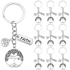 20Pcs Alloy Keychains KEYC-SC00050-1