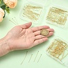 50Pcs 304 Stainless Steel Ball Head Pins STAS-YW0002-87-4
