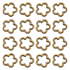 100Pcs Tibetan Style Alloy Bead Frames FIND-SC0011-52B-1